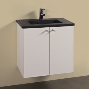 Prisma vask, st�bt - Nero sort 620 x 470 mm