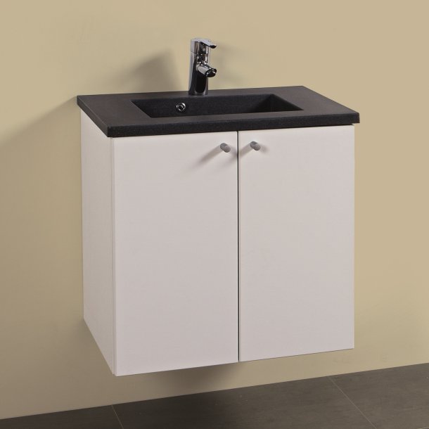 Prisma vask, st�bt - Nero sort 620 x 470 mm