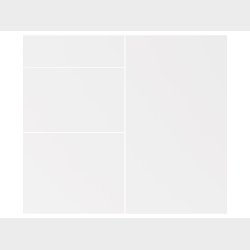 Toplge kassette 80 x 32 cm