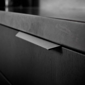 Blaze 2 B�rstet Mat sort greb 200 mm