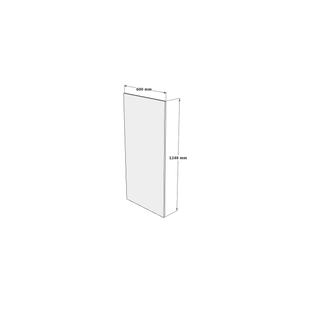 16 mm Gavlafdkning 1248 x 600 mm