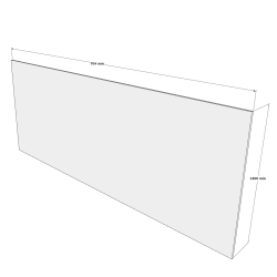 16 mm Gavl til koge 704 x 2400 mm