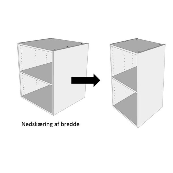 Nedsk�rring korpus bredde