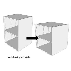 Nedsk�rring korpus h�jde