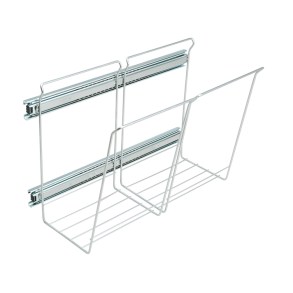 Affaldsstativ til 2 poser - med fuldudtr�k