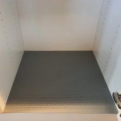 Bundplade med aqua stop 50 cm