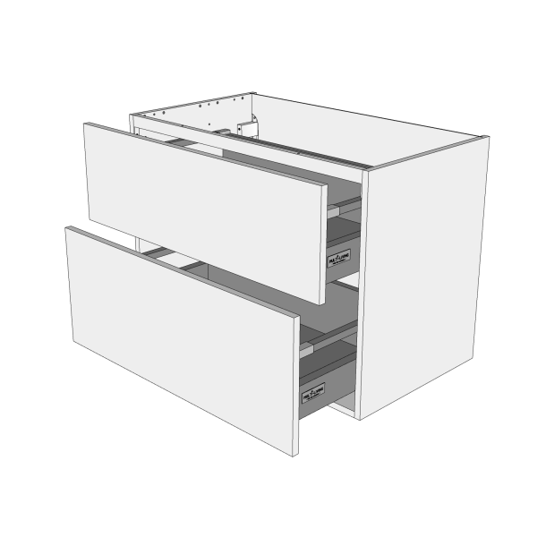 Bad hyldeskab 30 cm med hylde og lge
