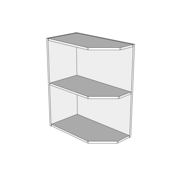 Afslutningsreol 30 cm
