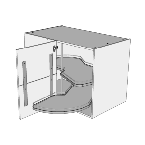 2 skuffelook - Hjrneskab 100 cm lge og Le Mans udtrk 